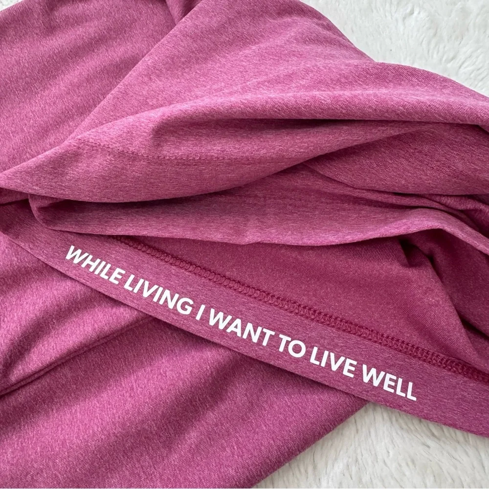 Rhone Reign Tee Shirt Men’s XL‎ Pink Performance Activewear Workout Training Gym